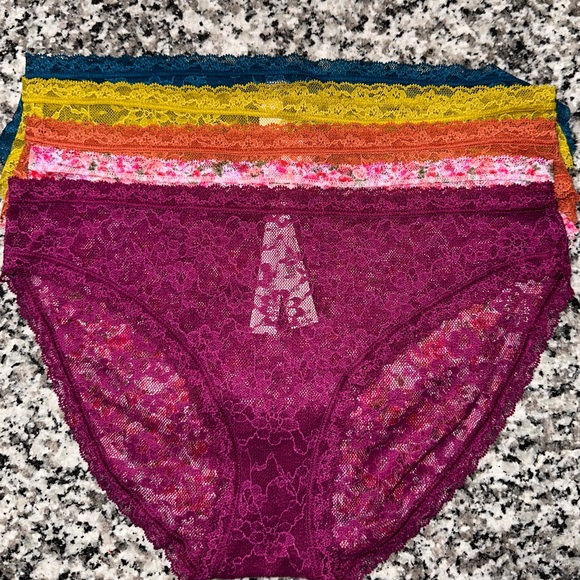 Victoria’s Secret “5” Pair Panty Bundle - Picture 3 of 13